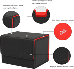 AEGIS GUARDIAN Card Deck Box for MTG, Commander Deck Box Hold 120+ Sleeved Cards - Image 2