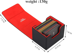 AEGIS GUARDIAN Card Deck Box for MTG, Commander Deck Box Hold 120+ Sleeved Cards - Image 5