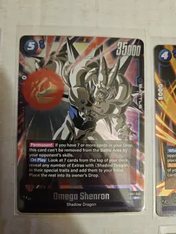 Dragon Ball Super ×6 Card Lot Omega Shenron Fb07, Nuova Shenron Sr Fb07 +4 - Image 2