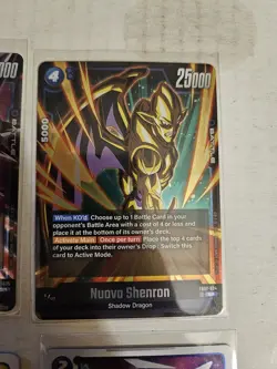 Dragon Ball Super ×6 Card Lot Omega Shenron Fb07, Nuova Shenron Sr Fb07 +4 - Image 3