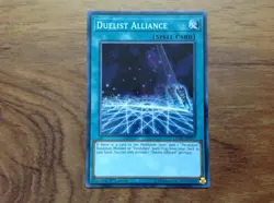 YUGIOH CARD DUELIST ALLIANCE LEDD-ENC17 1st EDITION. Free Postage - Image 3