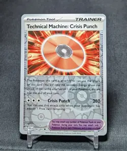 Technical Machine: Crisis Punch Reverse Holo PALDEAN FATES Pokemon Card 090/091 - Image 1