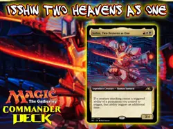 Isshin, Two Heavens as One MTG EDH Commander Deck, Mardu Samurai Tribal - Image 1