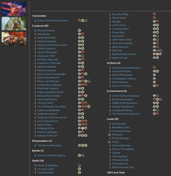 Isshin, Two Heavens as One MTG EDH Commander Deck, Mardu Samurai Tribal - Image 2