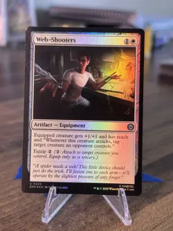 Web-Shooters - 0022 - SPM - Foil - NM - MTG Magic the Gathering - Image 1