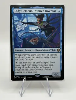 Lady Octopus, Inspired Inventor - Marvel's Spider-Man (SPM) - MTG Rare #35 | Reg - Image 3