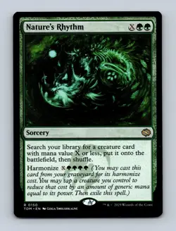 Nature's Rhythm Tarkir: Dragonstorm Non-Foil MTG NM - Image 1