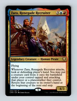Zara, Renegade Recruiter Commander Legends Non-Foil MTG NM - Image 1