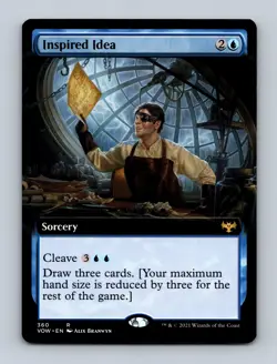 Inspired Idea (Extended Art) Innistrad: Crimson Vow Non-Foil MTG NM - Image 1