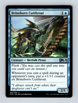 Brineborn Cutthroat Core Set 2020 Non-Foil MTG NM - Image 1
