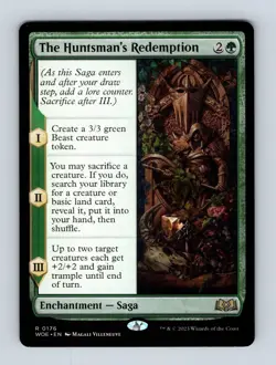 The Huntsman's Redemption Wilds of Eldraine Non-Foil MTG NM - Image 1