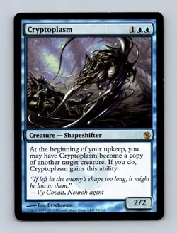 Cryptoplasm Mirrodin Besieged Non-Foil MTG NM - Image 1