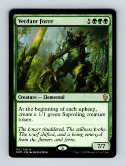 Verdant Force Dominaria Non-Foil MTG NM - Image 1