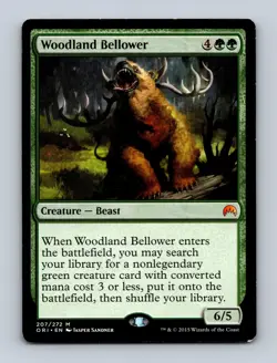Woodland Bellower Magic Origins Non-Foil MTG LP - Image 1