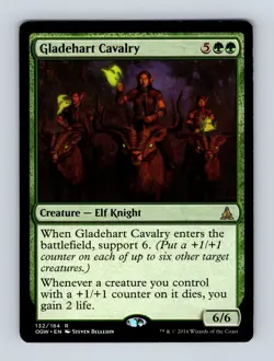 Gladehart Cavalry Oath of the Gatewatch Non-Foil MTG NM - Image 1