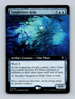 Tangletrove Kelp (Extended Art) Commander: Murders at Karlov Manor Non-Foil MTG - Image 1