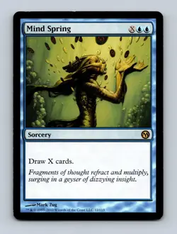 Mind Spring Duels of the Planeswalkers Non-Foil MTG NM - Image 1