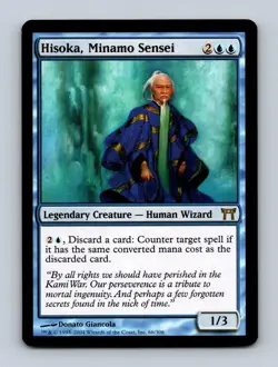 Hisoka, Minamo Sensei Champions of Kamigawa Non-Foil MTG NM - Image 1