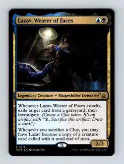Lazav, Wearer of Faces Murders at Karlov Manor Non-Foil MTG NM - Image 1