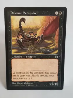 MTG Dakmor Scorpion Portal Second Age Regular Common Magic - Image 1