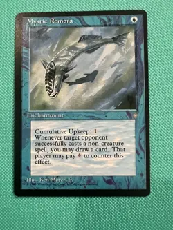 Miscut - Mystic Remora - Ice Age - MTG - Magic the Gathering - Image 1