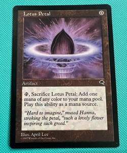 Lotus Petal - Tempest - MTG - Magic the Gathering - Image 1