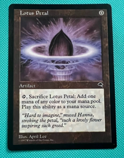 Lotus Petal - Tempest - MTG - Magic the Gathering - Image 2