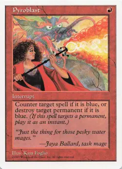 MTG - Pyroblast - Fifth Edition - Image 1