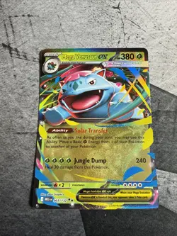 Mega Venusaur Ex 3/132 Mega Evolution MEG -Near Mint- Pokemon TCG - Image 1