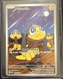 Helioptile 143/132 Illustration Rare Pokemon Mega Evolution NM - Image 1
