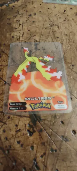 Moltres 146 Pokemon Lamincards Edibas - ITA - EXC - Image 1