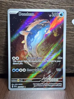Pokemon TCG Dondozo 207/198 SV01: Scarlet & Violet Base Holo Illustration Rare - Image 1