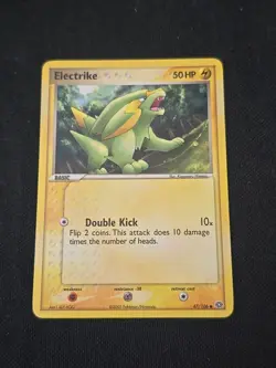 Electrike 47/106 Emerald Regular Pokemon TCG Light Played Condition - Image 1
