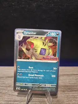 Tyranitar Cosmos Holo 135/193 Pokemon Paldea Evolved MINT - Image 1