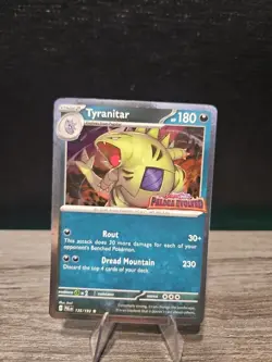 Tyranitar Cosmos Holo 135/193 Pokemon Paldea Evolved MINT - Image 3