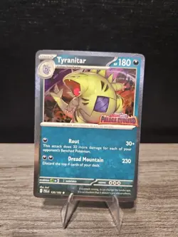 Tyranitar Cosmos Holo 135/193 Pokemon Paldea Evolved MINT - Image 5