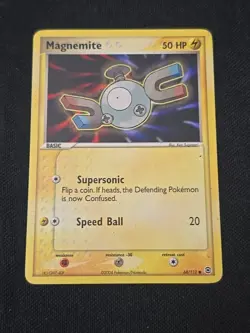 Magnemite 68/112 FireRed & LeafGreen Regular Pokemon TCG Light Played Condition - Image 1