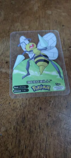 Beedrill 15 Pokemon Lamincards Edibas - ITA - GOOD - Image 1