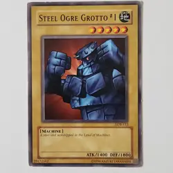Steel Ogre Grotto #1 - LOB-112 - HP - Common - Unlimited - Yugioh - 2010 Reprint - Image 1