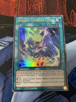 Yugioh Radiant Typhoon Chant DOOD-EN061 Ultra Rare 1st Edition NM - Image 2