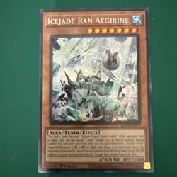 YUGIOH Icejade Ran Aegirine MP24-EN077 Secret Rare - Image 1