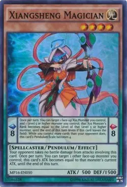 Yugioh! LP Xiangsheng Magician - MP16-EN050 - Super Rare - Unlimited Edition Lig - Image 1
