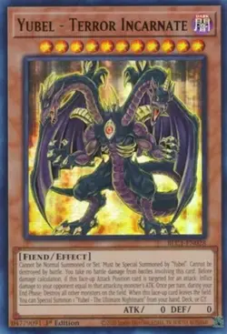 Yugioh! LP Yubel - Terror Incarnate - BLC1-EN028 - Ultra Rare - 1st Edition Ligh - Image 1