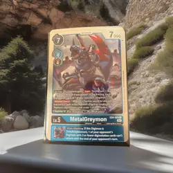 EX4-020 MetalGreymon Rare Foil Digimon CarD Alternative Being FREE SHIPPING - Image 3