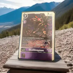 SkullGreymon BT14-076 Blast Ace Holo Rare-Digimon Card Game FREE SHIPPING - Image 1