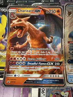 (23) Pokemon Jumbo Promo Card Lot- Charizard Vaporeon-Zacian Etc - Image 2