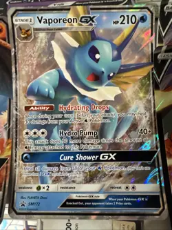 (23) Pokemon Jumbo Promo Card Lot- Charizard Vaporeon-Zacian Etc - Image 3