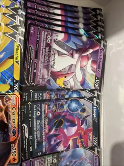 (23) Pokemon Jumbo Promo Card Lot- Charizard Vaporeon-Zacian Etc - Image 5