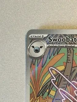Swoobat 2025 Pokemon White Flare Illustration Card 120/086 Rare - Image 2