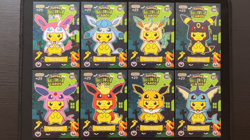 Pokemon Collectoons Halloween Card Lot Pikachu Poncho 8 Cards - Image 2